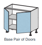Base unit 2 doors